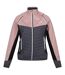 Regatta Womens/Ladies Steren Hybrid Jacket (Dusky Rose/Seal Grey) - UTRG9299
