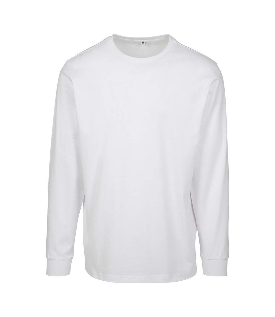 T-shirt Manches Longues Adulte Blanc Build Your Brand-1