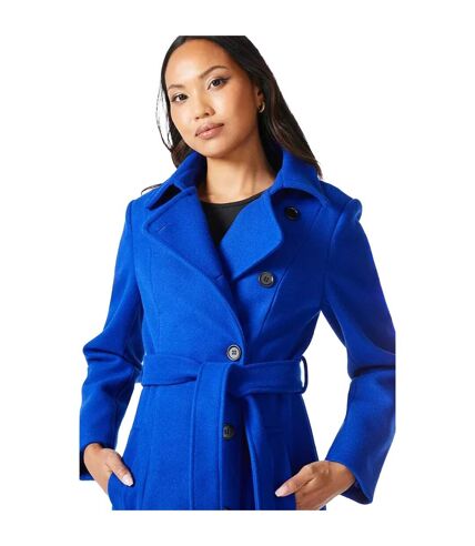 Manteau femme cobalt Principles