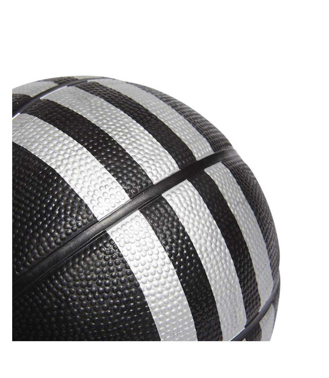 Mini Ballon De Basket Motif/style 3 Rayures Taille 3 Noir Adidas-3