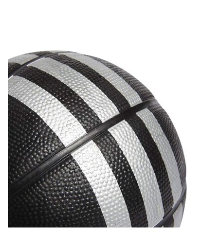 Mini Ballon De Basket Motif/style 3 Rayures Taille 3 Noir Adidas
