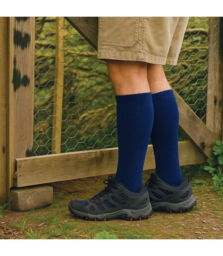 HJ Hall - Chaussettes Randonnée Homme Longues Laine Chaudes Rembourrées