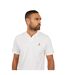 Mens Polo Shirt Off White Brave Soul-3
