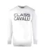 Unisex Adult Logo Sweatshirt White Cavalli Class-1