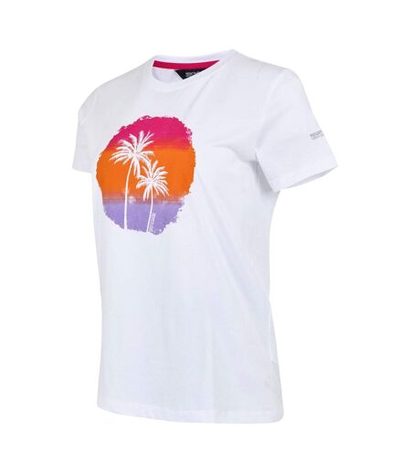 T-shirt femme blanc Regatta