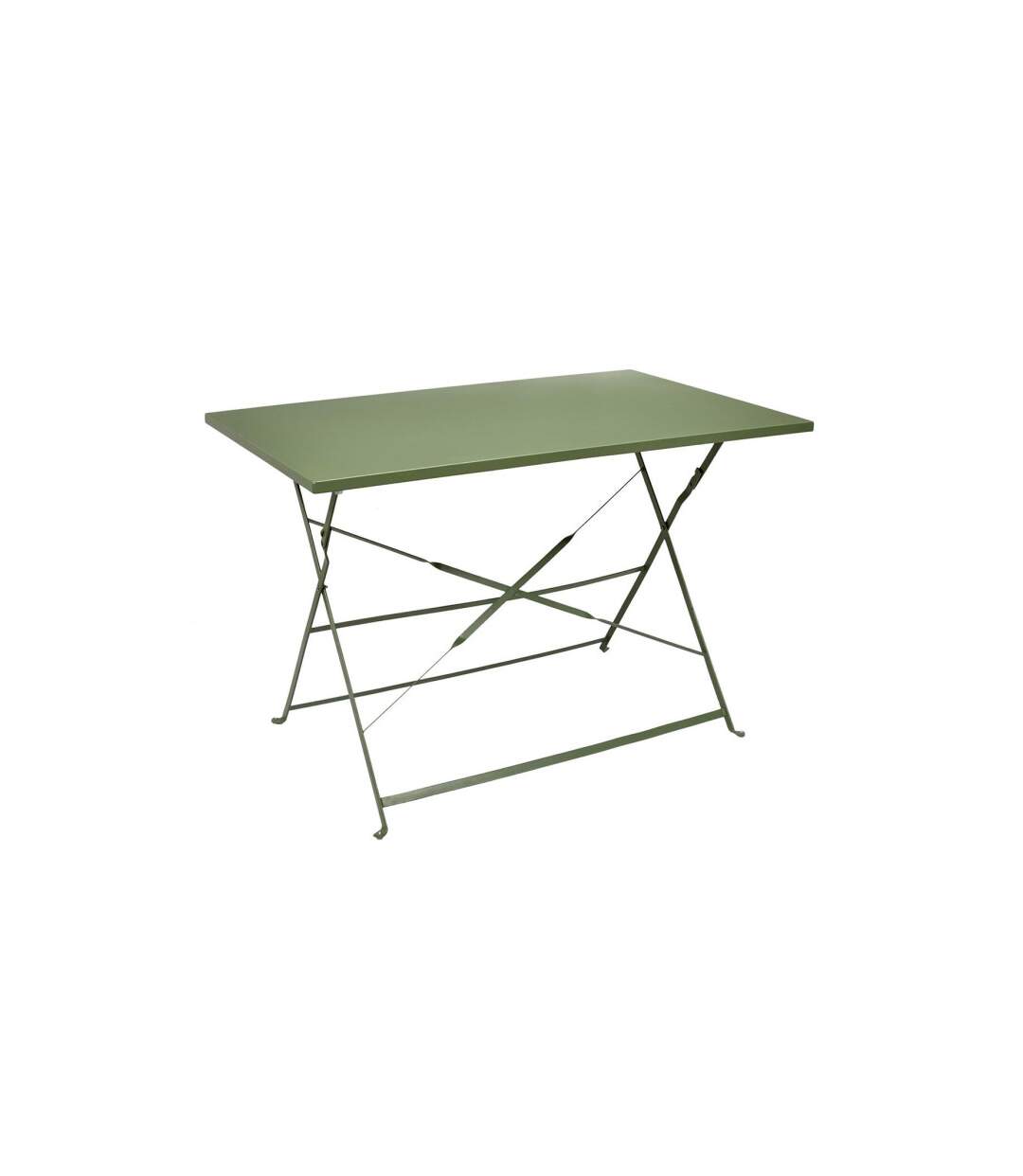 Table de Jardin Pliante Palerme 110cm Kaki-1