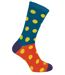 1 Pack Mens Novelty Patterned Bamboo Socks