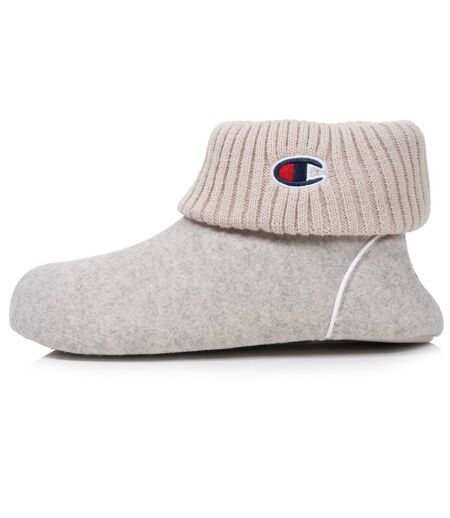 Champion Chaussons Bottillons femme polaire chinée doux pantoufle confort maison en hiver