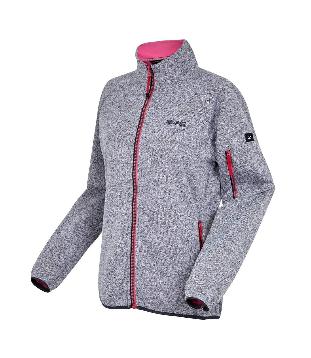 Veste Polaire Ravenhill Femme Blanc Flamant Rose Regatta-4