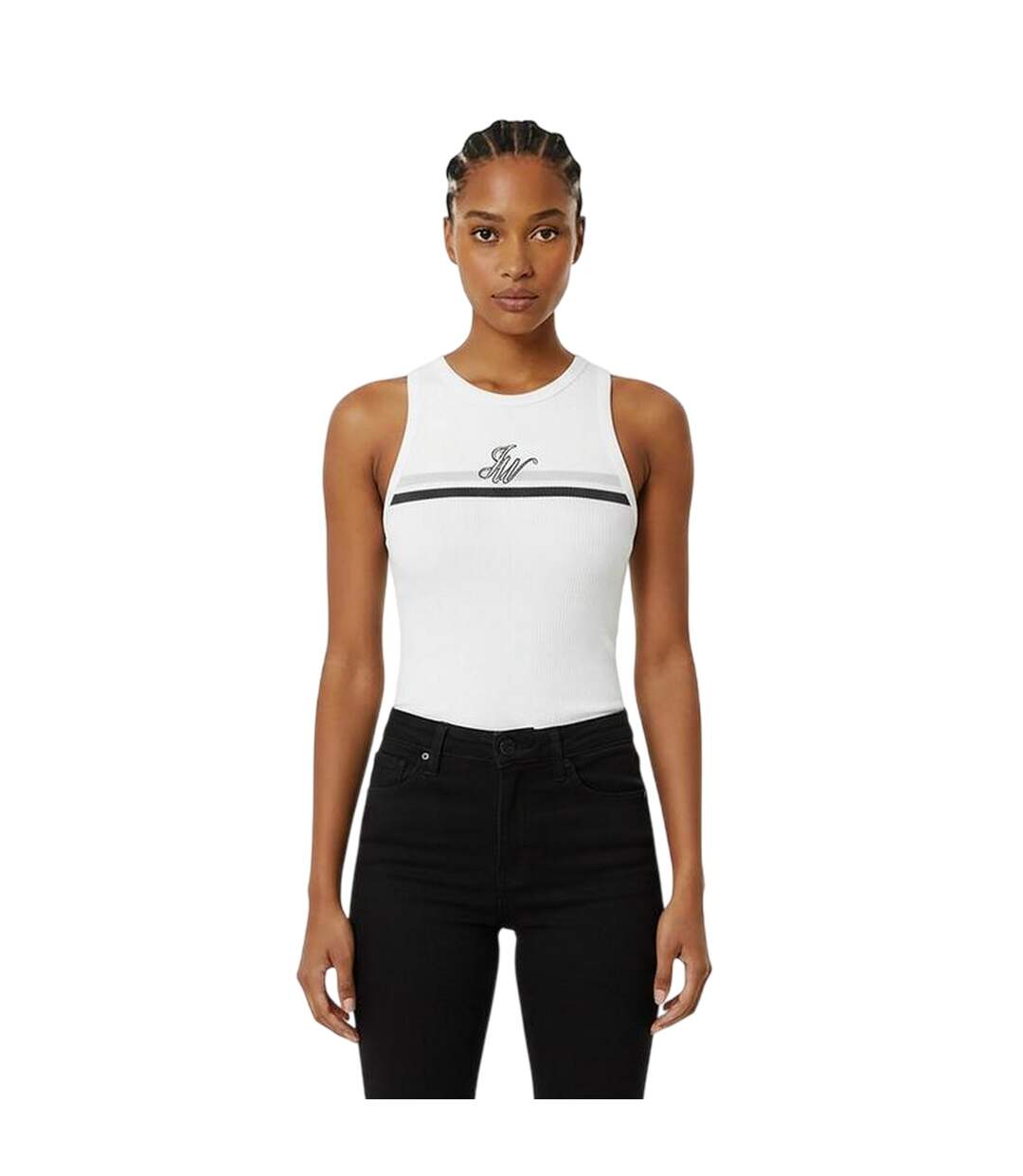 Débardeur Motif/style À Rayures Femme Vieux Blanc Jack Wills-4
