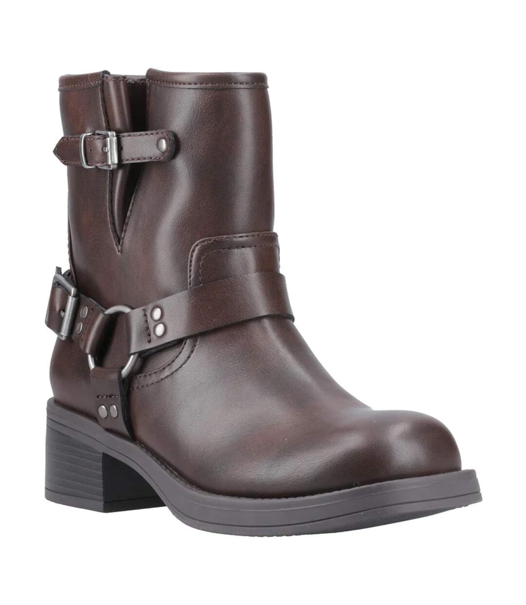 Bottes De Motard Nino Femme Marron Rocket Dog-1