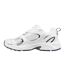 Womens/ladies Pro Mira Synthetic Leather Trainers White Navy USA Pro-2
