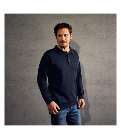 Polo sweat manches longues Hommes