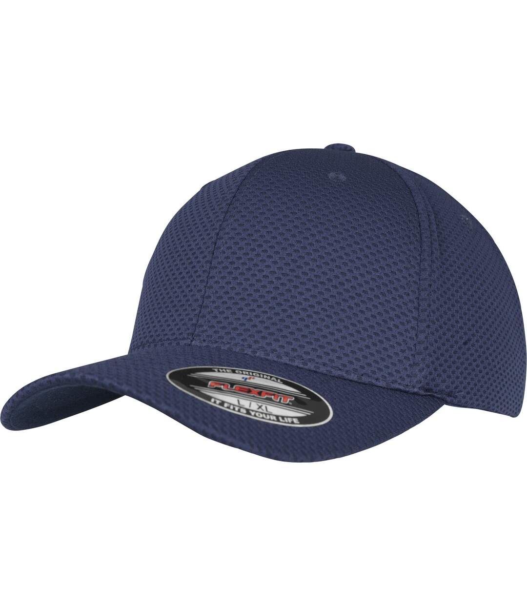 Casquette flexfit bleu marine Yupoong-1