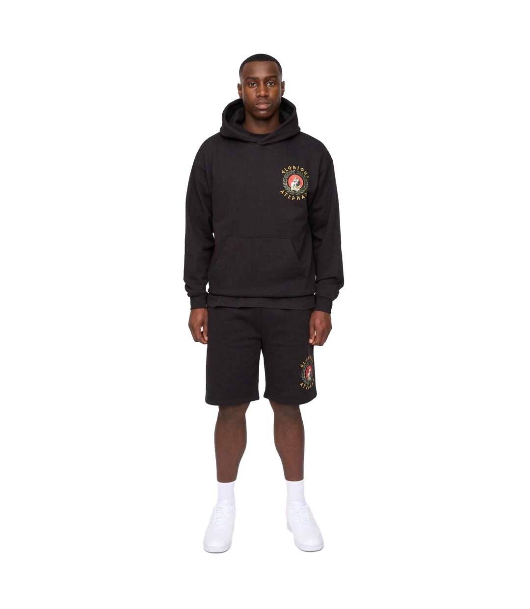 Sweat À Capuche Ceazar Homme Gris Glorious Gangsta-1