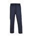Mens Multi Pocket Cargo Trousers Navy Krisp-1