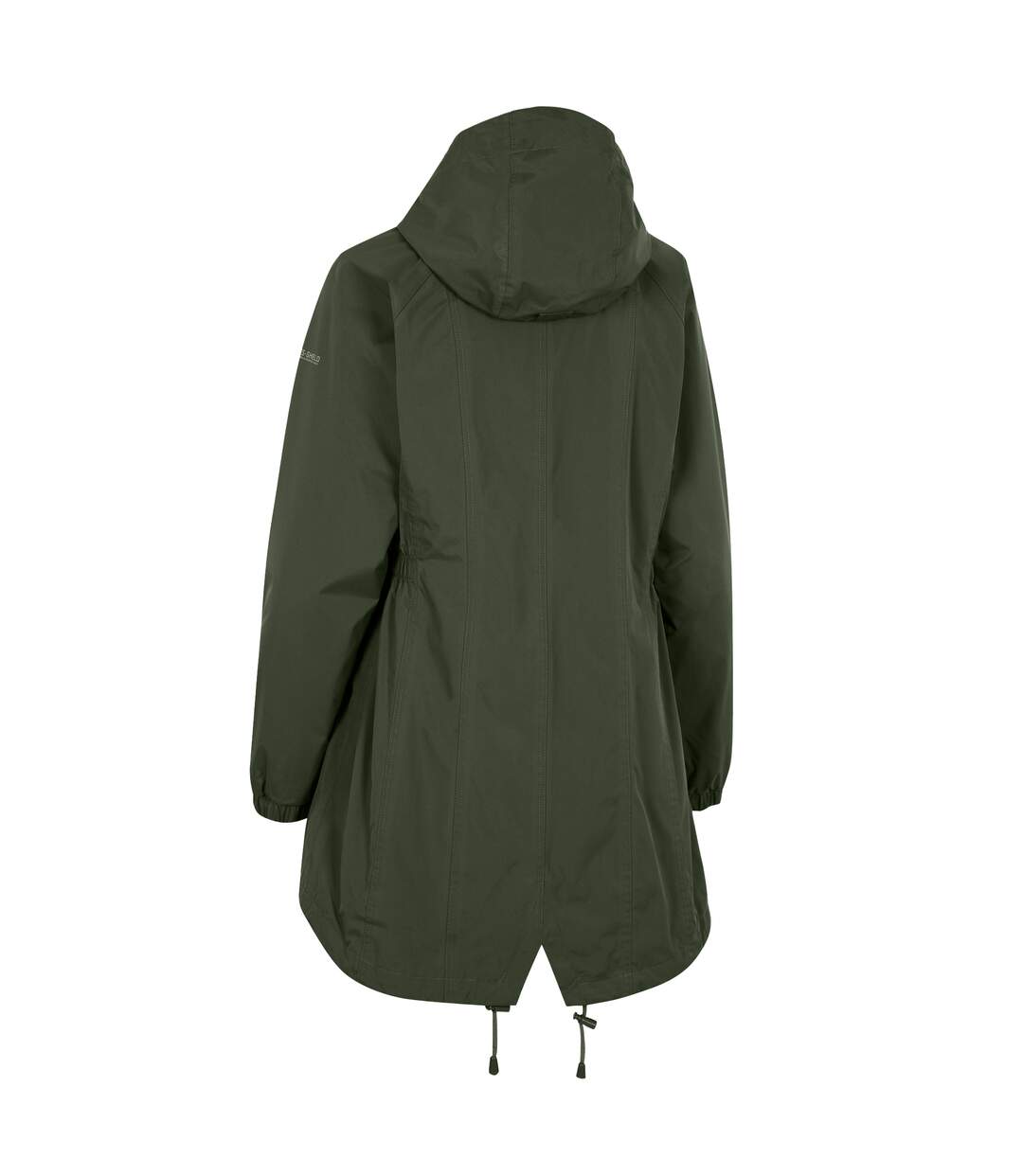 Womens/ladies Waterproof Shell Jacket Spruce Green Trespass-2