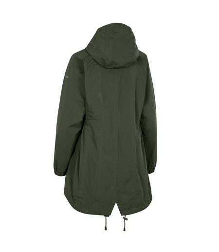 Womens/ladies Waterproof Shell Jacket Spruce Green Trespass