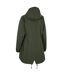 Womens/ladies Waterproof Shell Jacket Spruce Green Trespass-2