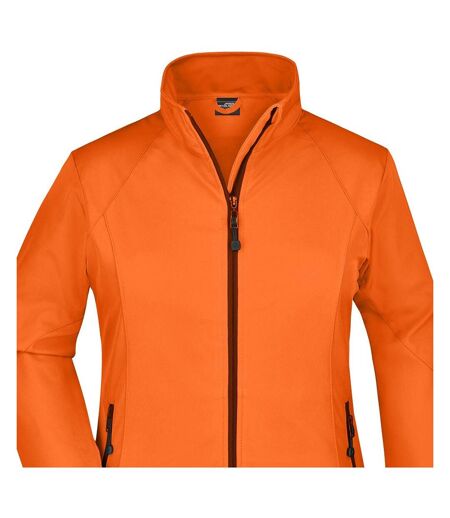 Veste Softshell Femme Orange James And Nicholson