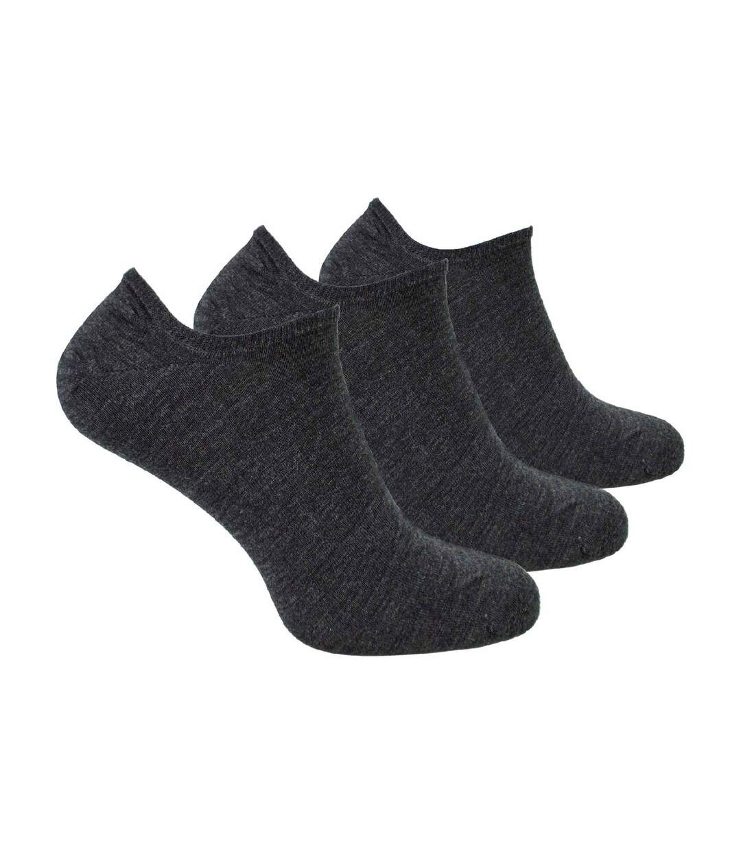 Steven - 3 Paires Homme Chaussettes Merino Basses | Chaussettes Laine Courtes-1