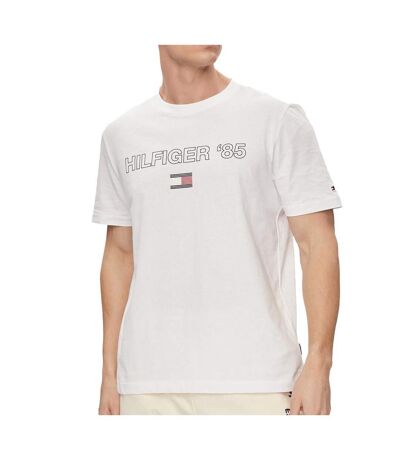 T-shirt Blanc Homme Tommy Hilfiger MW0MW34427 - L