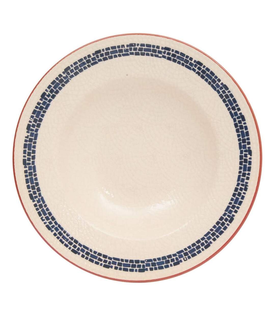 Lot de 6 Assiettes à Pâtes Morgane 28cm Crème-2