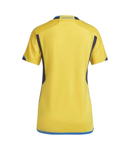 Maillot Domicile Motif/style Fédération Suédoise De Football Femme Jaune Adidas