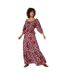 Womens/ladies Teri Bandana Print Maxi Skirt Multicoloured Nobody´s Child-4