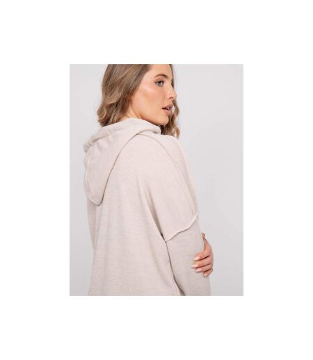 Sweat capuche oversize cordon léopard YOKO - Dona X Lisa