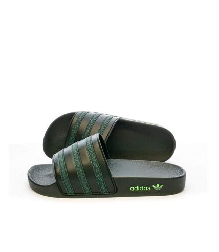 Claquettes Noir/Vert  Adidas Adilette HP6266 - 35