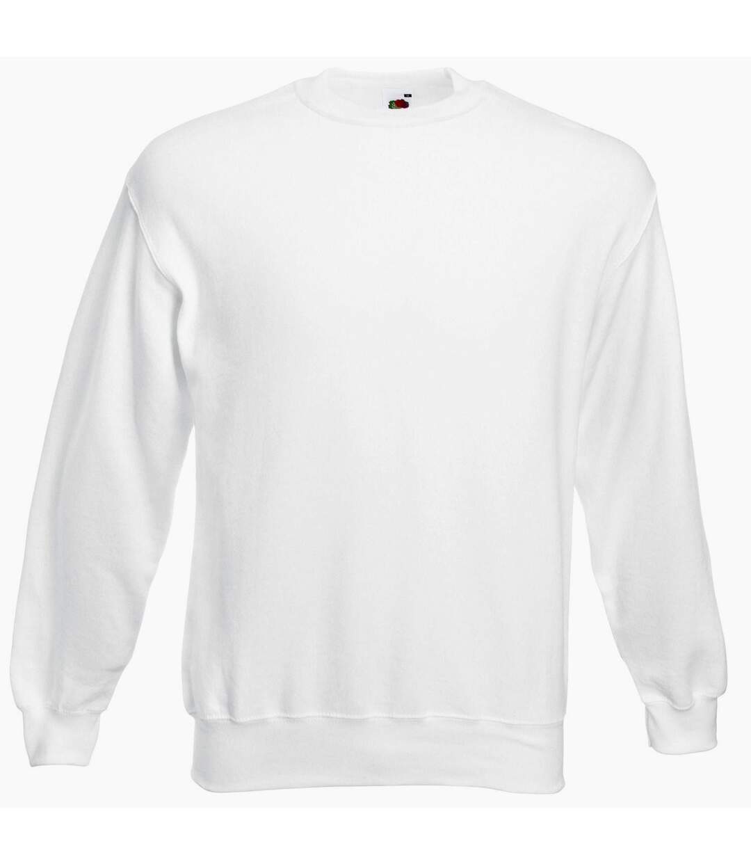 Sweat classic homme blanc Fruit of the Loom