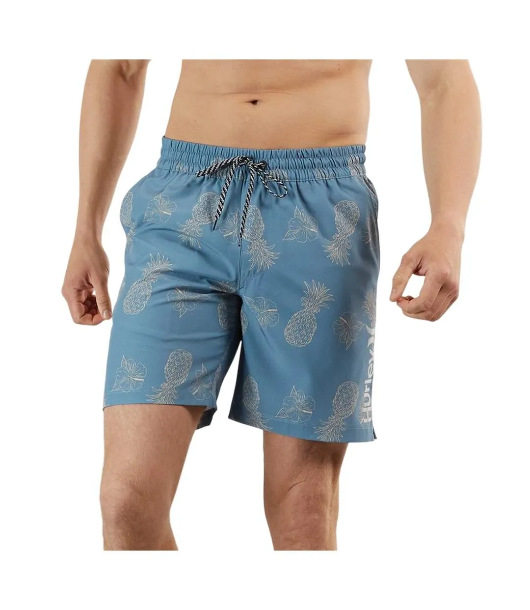 Mens Beach &amp Pool Swim Shorts Pineapple Hurley-4