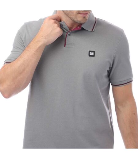 Polo spello homme gris Weekend Offender