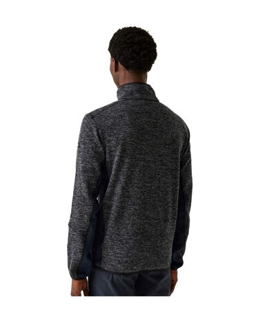 Mens Baslinn Marl Full Zip Fleece Jacket Navy Navy Regatta