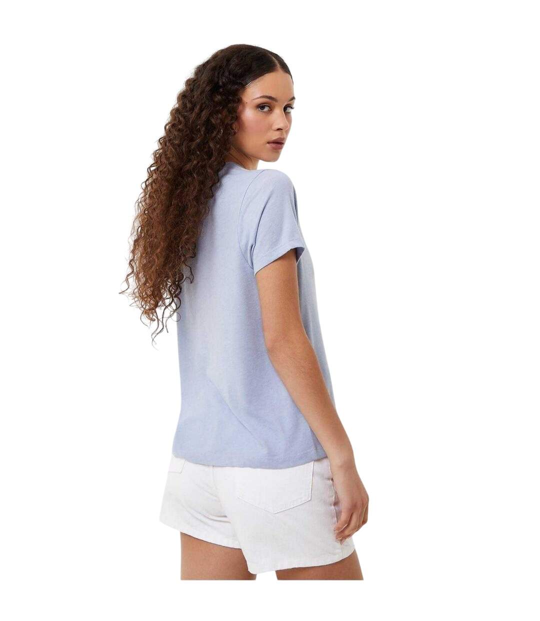 T-shirt Forstal Femme Bleu Clair Jack Wills-2