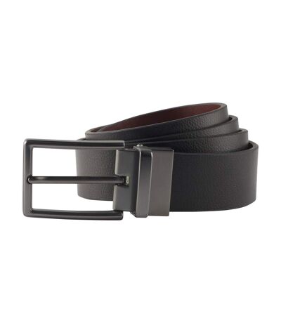 Asquith & Fox Mens Two-Way Leather Belt (Black/Brown) - UTRW7112