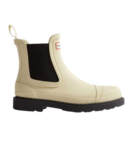 Mens commando chelsea boots gravel/black Hunter