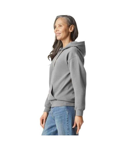 Unisex softstyle midweight hoodie cement Gildan