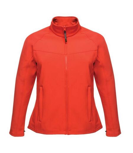 Regatta Ladies Uproar Softshell Wind Resistant Jacket (Seal Grey) - UTRG1491