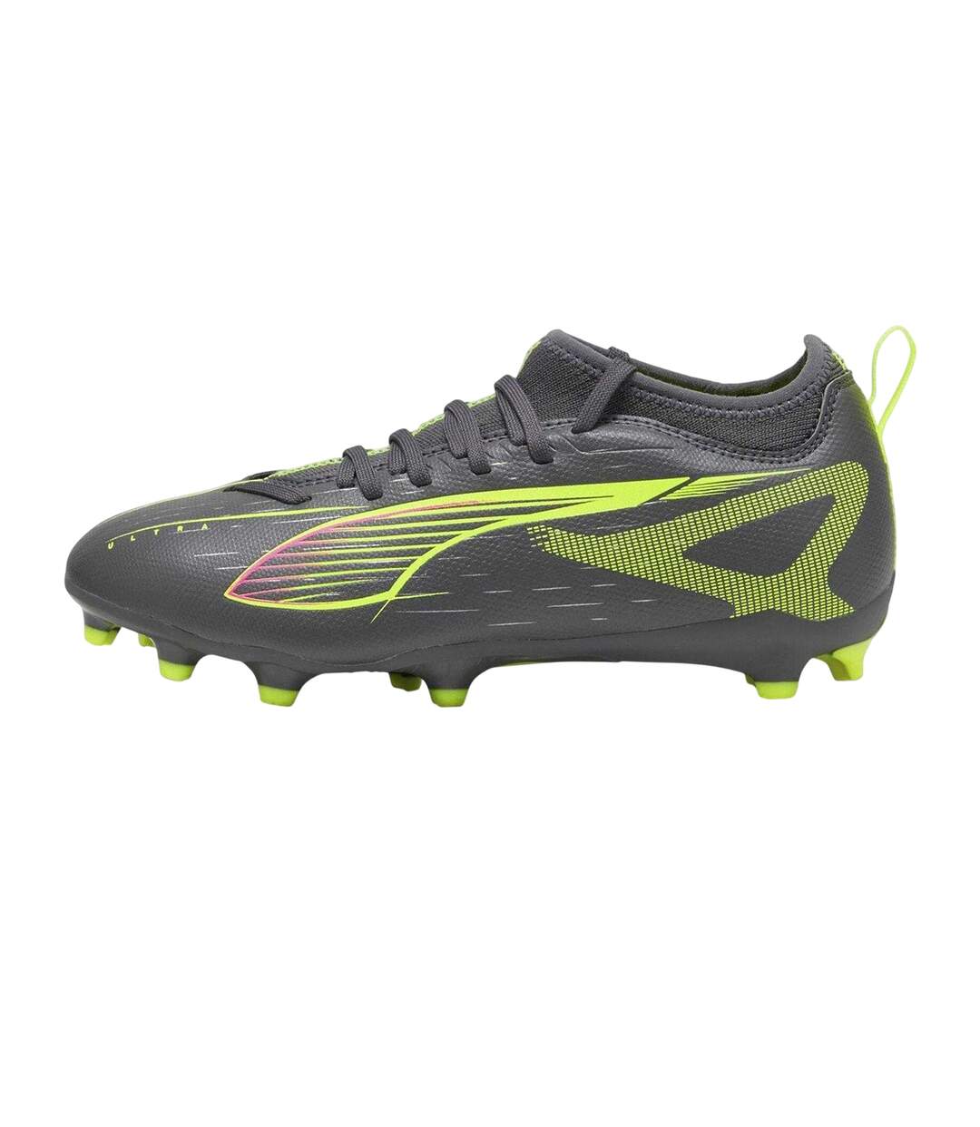 Chaussures De Foot Pour Terrain Ferme Ultra Match Enfant Argenté Mat Puma-2