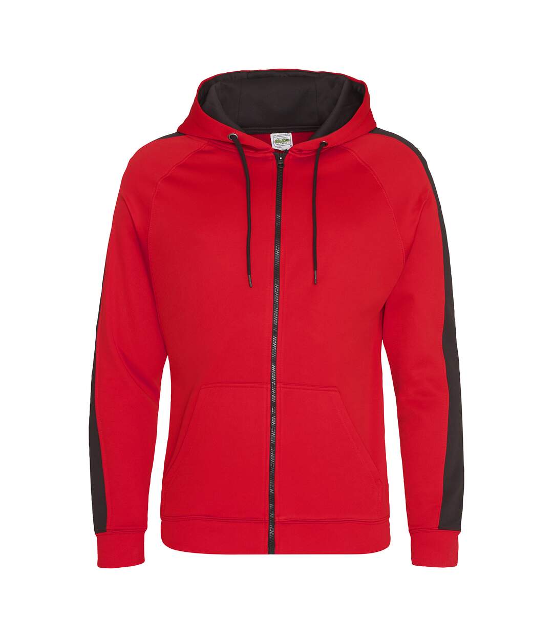 AWDis - Veste à capuche JUST HOODS - Homme (Rouge/noir) - UTPC2967