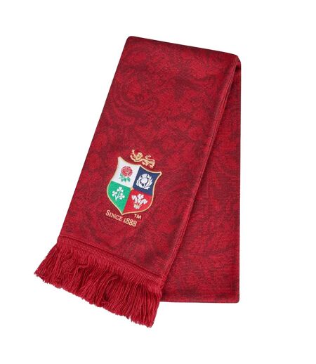 British & Irish Lions Winter Scarf One Size Red Canterbury