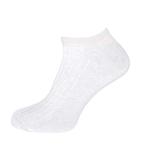 6 Pack Ladies Ankle Low Cut 100% Soft Cotton Socks