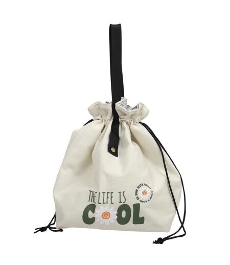 Sac Fraîcheur Life is Cool 34cm Naturel