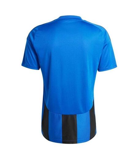 Maillot De Foot Style À Rayures Homme Bleu Marine Noir Adidas