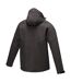 Mens coltan recycled soft shell jacket storm grey Elevate NXT-3