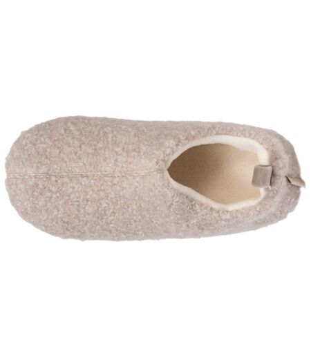 Isotoner Chaussons extra-light Bottillons femme sherpa, semelle antidérapante