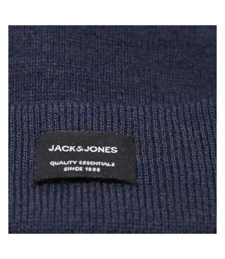 Bonnet marine homme jack & jones beanie1