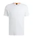 T-shirt Motif/style Orange Homme Blanc Boss-2